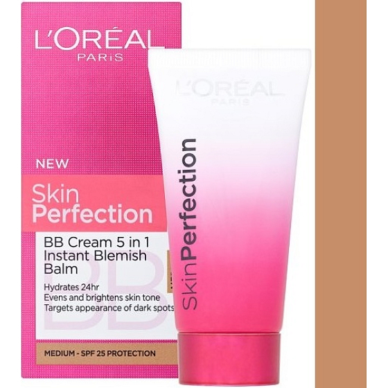 Loreal Paris Skin Perfection BB krém 5v1 normálnu pleť 50 ml