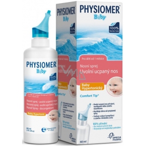 Physiomer Baby hypertonický nosový sprej pre deti od 1 mesiaca 60 ml