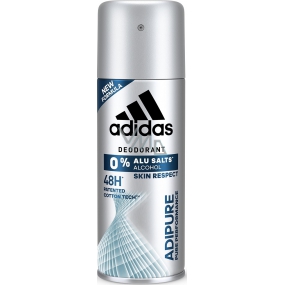 Adidas adiPURE 48h antiperspirant dezodorant sprej bez hliníkových solí pre mužov 150 ml