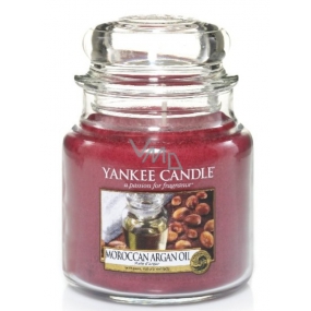 Yankee Candle Moroccan Argan Oil - Marocký arganový olej vonná sviečka Classic strednej sklo 411 g