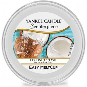 Yankee Candle Coconut Splash - Kokosové osvieženie Scenterpiece vonný vosk do elektrickej aromalampy 61 g