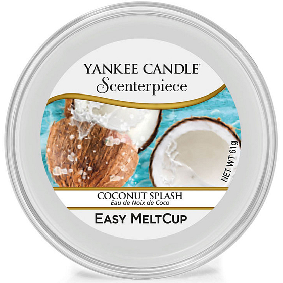 Yankee Candle Coconut Splash - Kokosové osvieženie Scenterpiece vonný vosk do elektrickej aromalampy 61 g