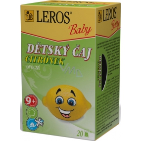 Leros Baby Citrónek bylinný čaj pre deti 20 x 2 g