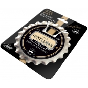Nekupto Liga Pravých Gentlemanov Otvárač, podtácka, magnet v jednom Som Gentleman - preto ma ženy milujú priemer 10 cm