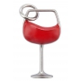 Yankee Candle Charming Scents kovový prívesok Wine Glass na visačku do auta