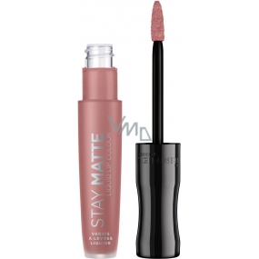 Rimmel London Stay Matte Nude Liquid Lip Colour tekutý rúž 709 Strapless 5,5 ml