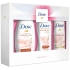 Dove Relaxing Care Winter Care sprchový gél pre ženy 250 ml + telové mlieko 250 ml + dezodorant antiperspirant sprej pre ženy 150 ml, darčeková kazeta