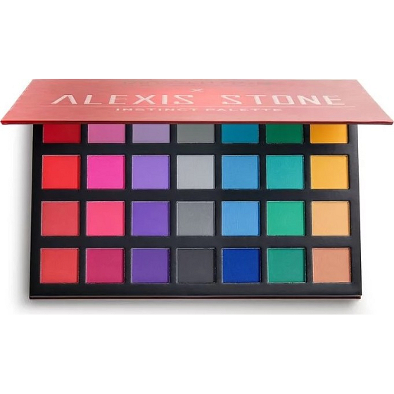 Makeup Revolution Alexis Stone The Instinct paletka očných tieňov 28 x 1,2 g
