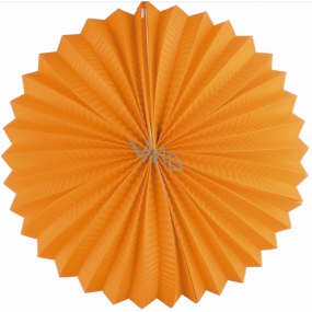 Lampión guľatý oranžový 25 cm