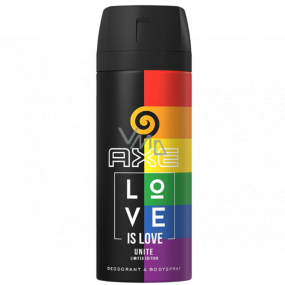Axe Love is Love dezodorant sprej pre unisex 150 ml limitovaná edícia