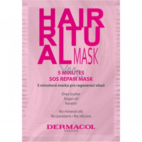 Dermacol Hair Ritual intenzívna regeneračná maska 15 ml