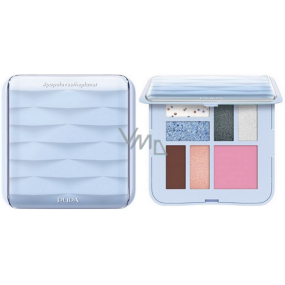 Pupa Wave Trousse Eye and Face Make-up Case 002 Light Blue 8 g