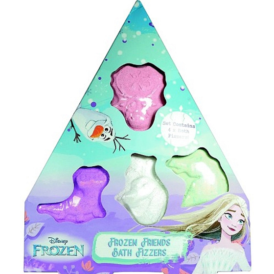 Disney Frozen šumivá bomba do kúpeľa 4 x 50 g