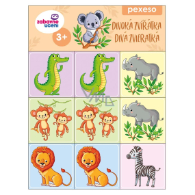 Ditipo Pexeso pre deti Divoké zvieratá 297 x 222 mm
