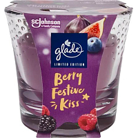 Glade sviečka vonná Berry Festive Kiss, 112 g