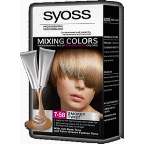 Syoss Mixing Colors dlhotrvajúca farba na vlasy 7-58 Vanilínovo Plavý Twist