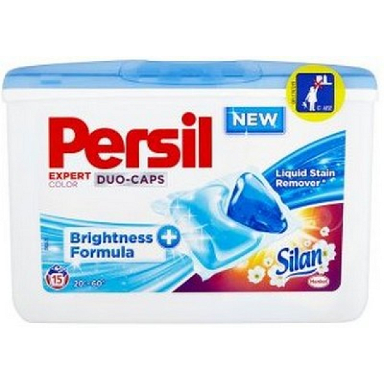 Persil Color Duo-Caps Color by Silan gélové kapsule na farebnú bielizeň 15 dávok 32 g