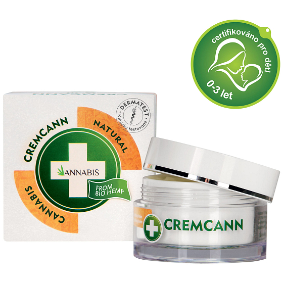Annabis Cremcann Omega 3-6 konopný hydratačný pleťový krém 50 ml