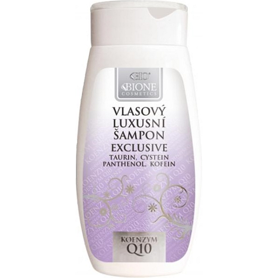 Bione Cosmetics Exclusive & Q10 luxusný šampón pre všetky typy vlasov 260 ml