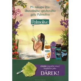 DÁREK Palmolive žínka masážní 1 kus