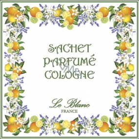 Le Blanc Cologne - Kolínska Vonný sáčok 11 x 11 cm 8 g