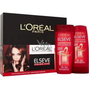 Loreal Paris Elseve Color Vive šampón 250 ml + balzam 200 ml, kozmetická súprava 2016