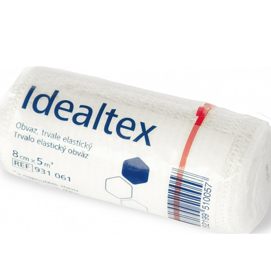 Hartmann Idealtex Obväz pružný 8 cm x 5 m