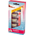 Wilkinson Sword Quattro for Women Papaya & Pearl 4 brity holiaci strojček pre ženy + náhradné čepele 3 kusy, kozmetická sada