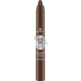Essence Butter Stick Glossy Love farba na pery 05 Melted Choc 2,2 g