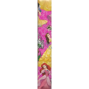 Ditipo Darčekový baliaci papier 70 x 200 cm Vianočný Disney Princess tmavo ružový