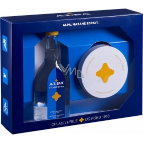 Alpa Masážny set Alpa francovka 160 ml + masážny krém 250 ml, kozmetická sada