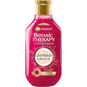 Garnier Botanic Therapy Cranberry & Argan Oil šampón pre farbené a zosvetlené vlasy 250 ml