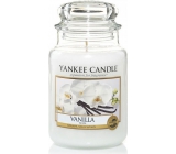 Yankee Candle Vanilla - Vanilka vonná sviečka Classic veľká sklo 623 g