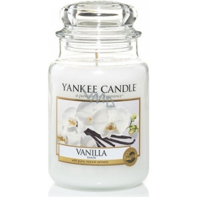 Yankee Candle Vanilla - Vanilka vonná sviečka Classic veľká sklo 623 g