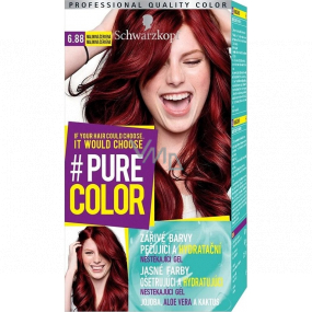 Schwarzkopf Pure Color farba na vlasy 6.88 Malinová červená 60 ml