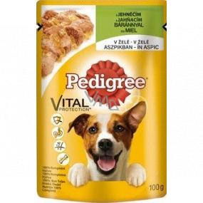 Pedigree Adult Vital Protection s jahňacím mäsom v želé kapsička 100 g