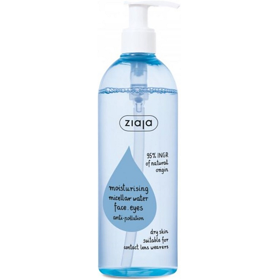 Ziaja Micelárna voda hydratačná pre suchú pleť 390 ml