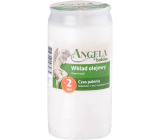 Bolsius Angela olejová kompozitná sviečka biela, doba horenia 48 hodín 90 g