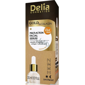 Delia Cosmetics Gold & Collagen sérum proti vráskam 30 ml