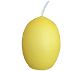 Nekupto Veľkonočná sviečka na vajíčko žltá 6 cm
