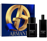 Giorgio Armani Code toaletní voda plnitelný flakon 50 ml + toaletní voda 15 ml, dárková sada pro muže