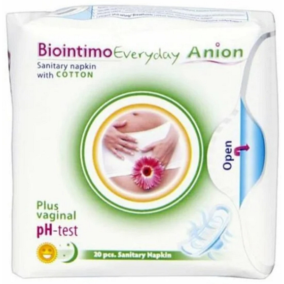 Biointimo Everyday Anion slipové vložky 20 kusov