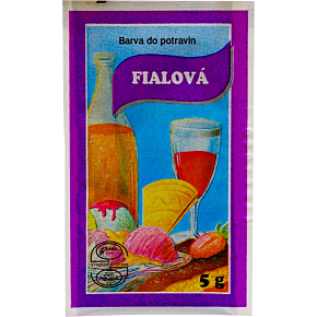 Aroco práškové potravinárske farbivo, fialová, 5 g