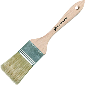 Spokar zahlazovák plochý štětec, č. 2