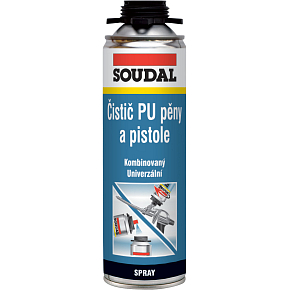 Soudal čistič PU peny a pištole, 500 ml