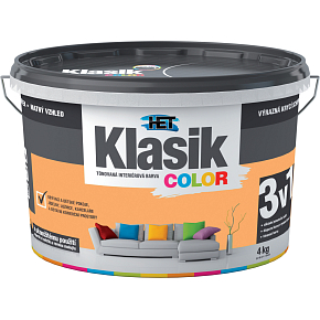 Het Klasik Color maliarska farba, 0777 marhuľa, 4 kg