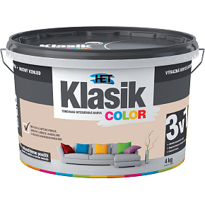 Het Klasik Color maliarska farba, 0238 béžový muškátový, 4 kg