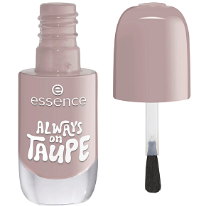 Essence lak na nechty Gel nail Colour 37 Always On Taupe, 8 ml