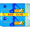 Libresse Classic Normal intímne vložky Duo 2 x 10 kusov