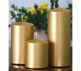 Lima Metal Série sviečka zlatá valec 60 x 120 mm 1 kus
